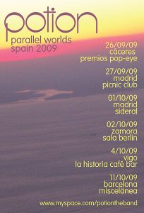 Potion: Tour Poster Spain 2009